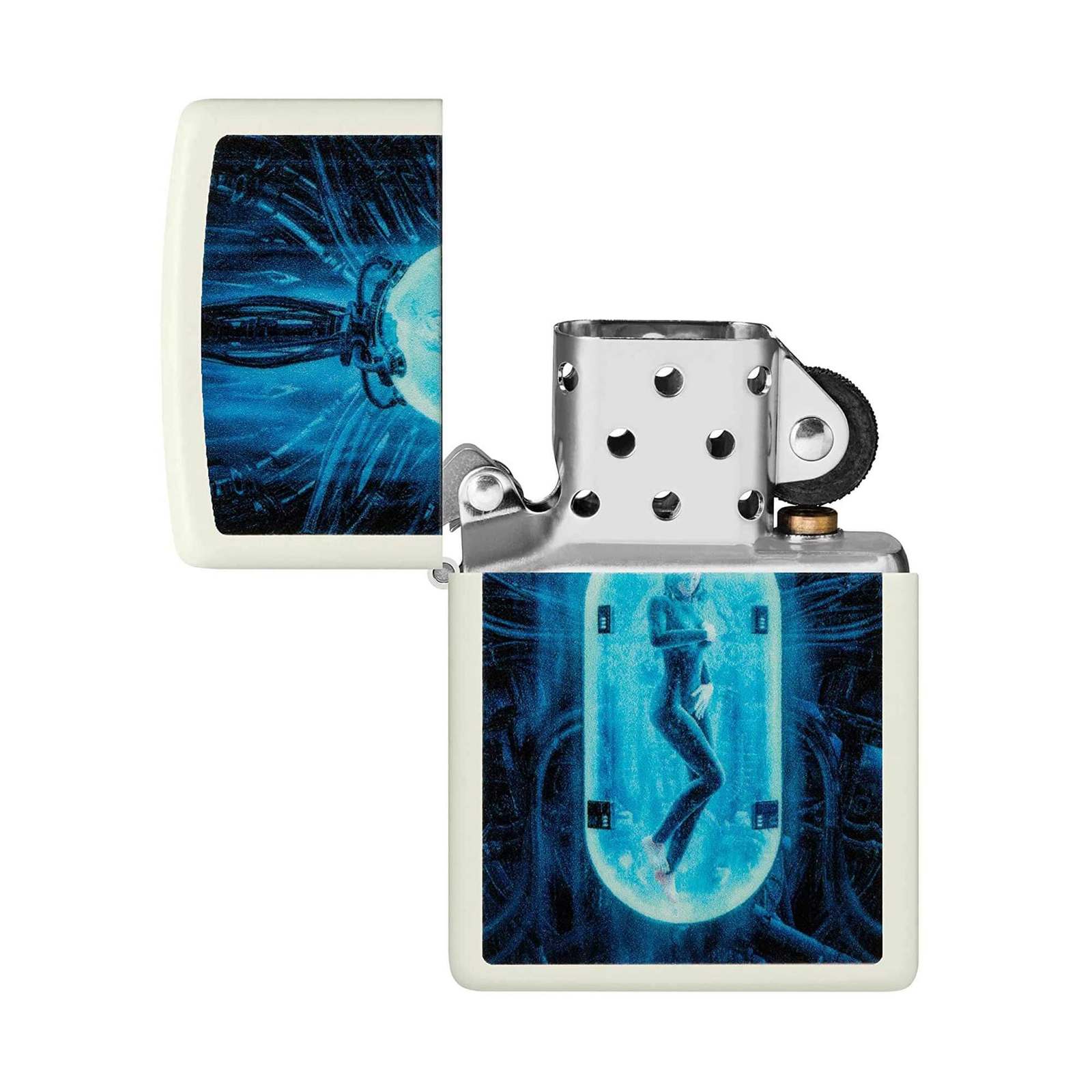 Zippo Pocket Lighter Tube Woman Design Refillable Genuine Windproof Metal 48520
