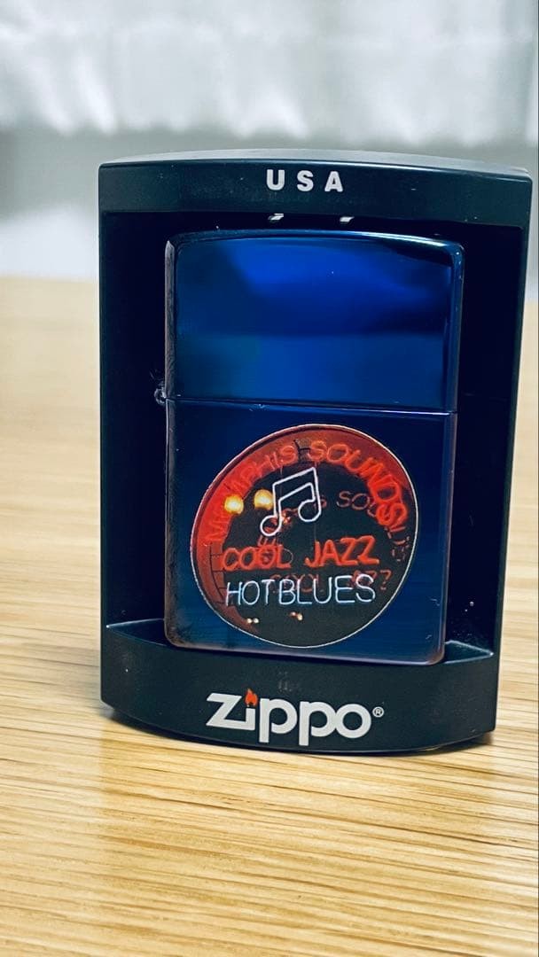Zippo Blue Lighter Music Theme