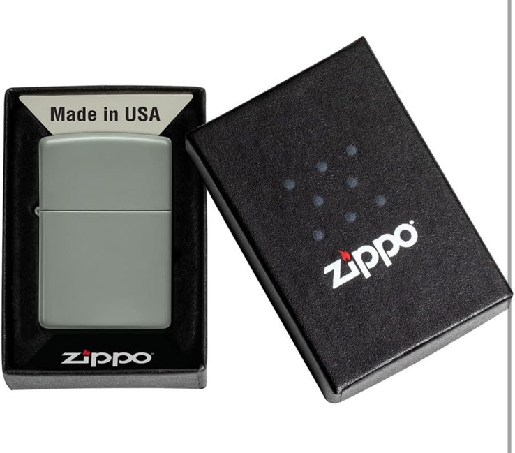 Zippo Green Matte Lighters (221)
