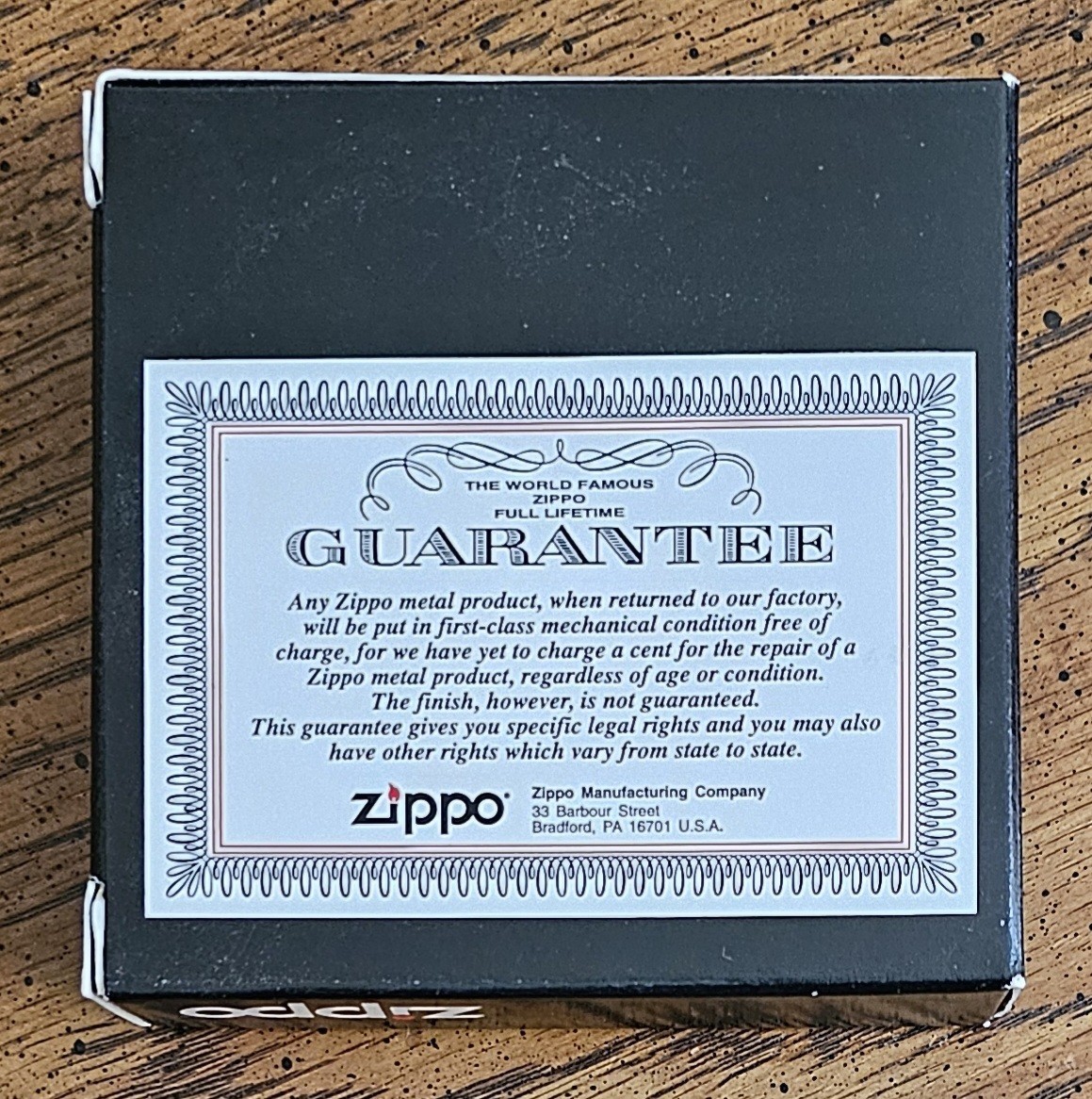 Zippo Lighter Nylon Pouch with Hook and Loop Closure and Belt Loopny