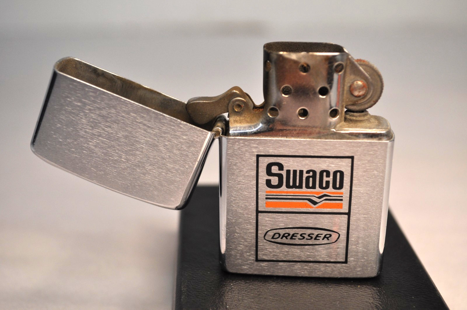 RARE 1981 Zippo Lighter Swaco Dresser Oil Gas Drilling
