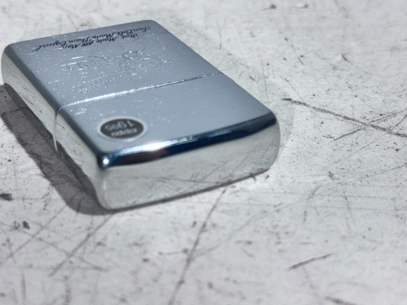 Zippo 487 Sam Colt Gun Slogan Lighter – New Unfired