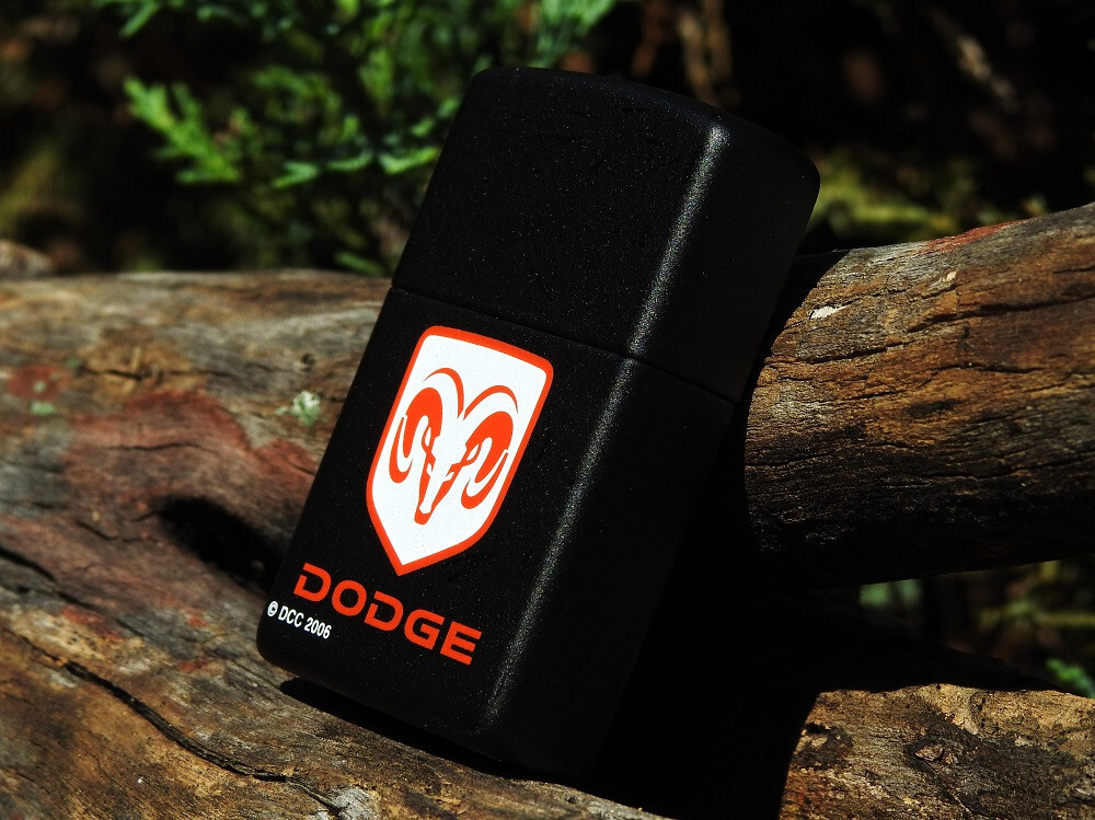 Zippo Lighter – Dodge RAM Logo – Mopar – Hemi – V-8 – Trucks – Chrysler – 1500
