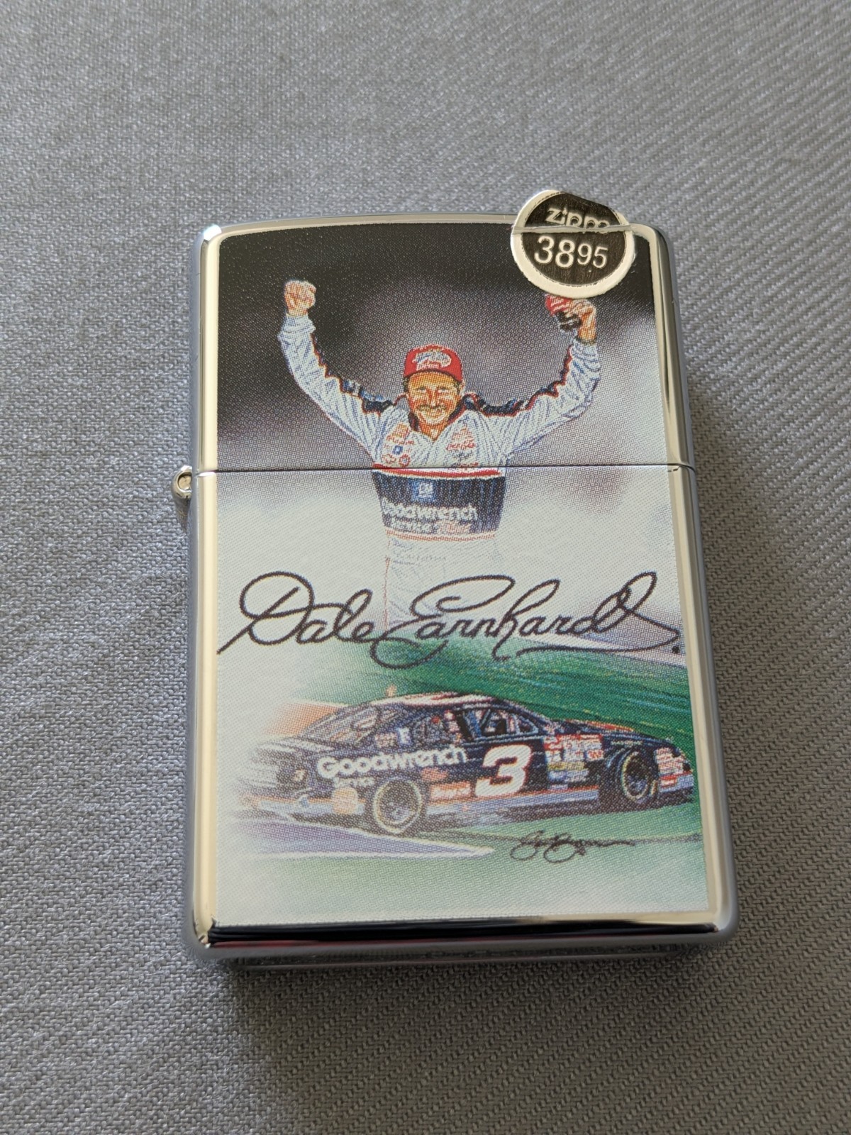 2007 NASCAR RACING DALE EARNHARDT #3 DAYTONA VICTORY ZIPPO LIGHTER MIB RARE