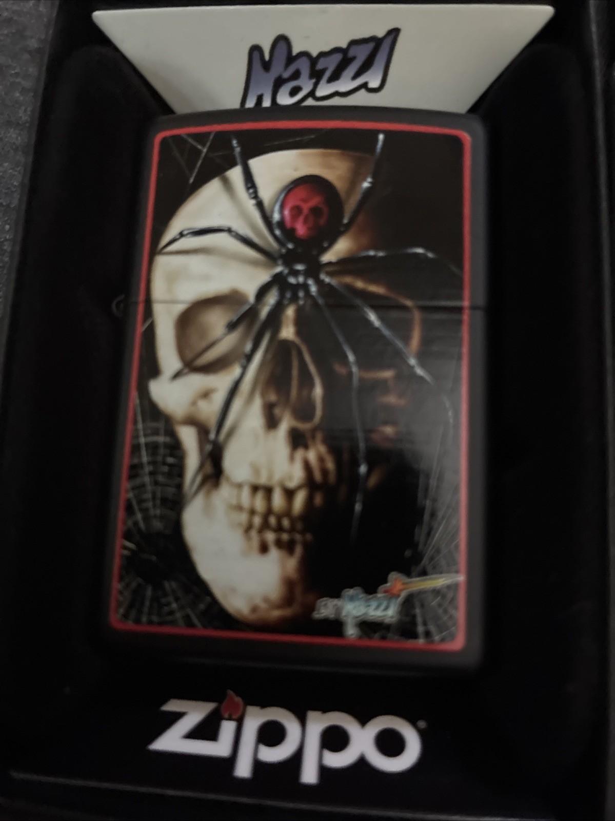 2 Pack Zippo Samurai Girl with Blood Red Sun, Manga, Anime, White Matte NEW RARE