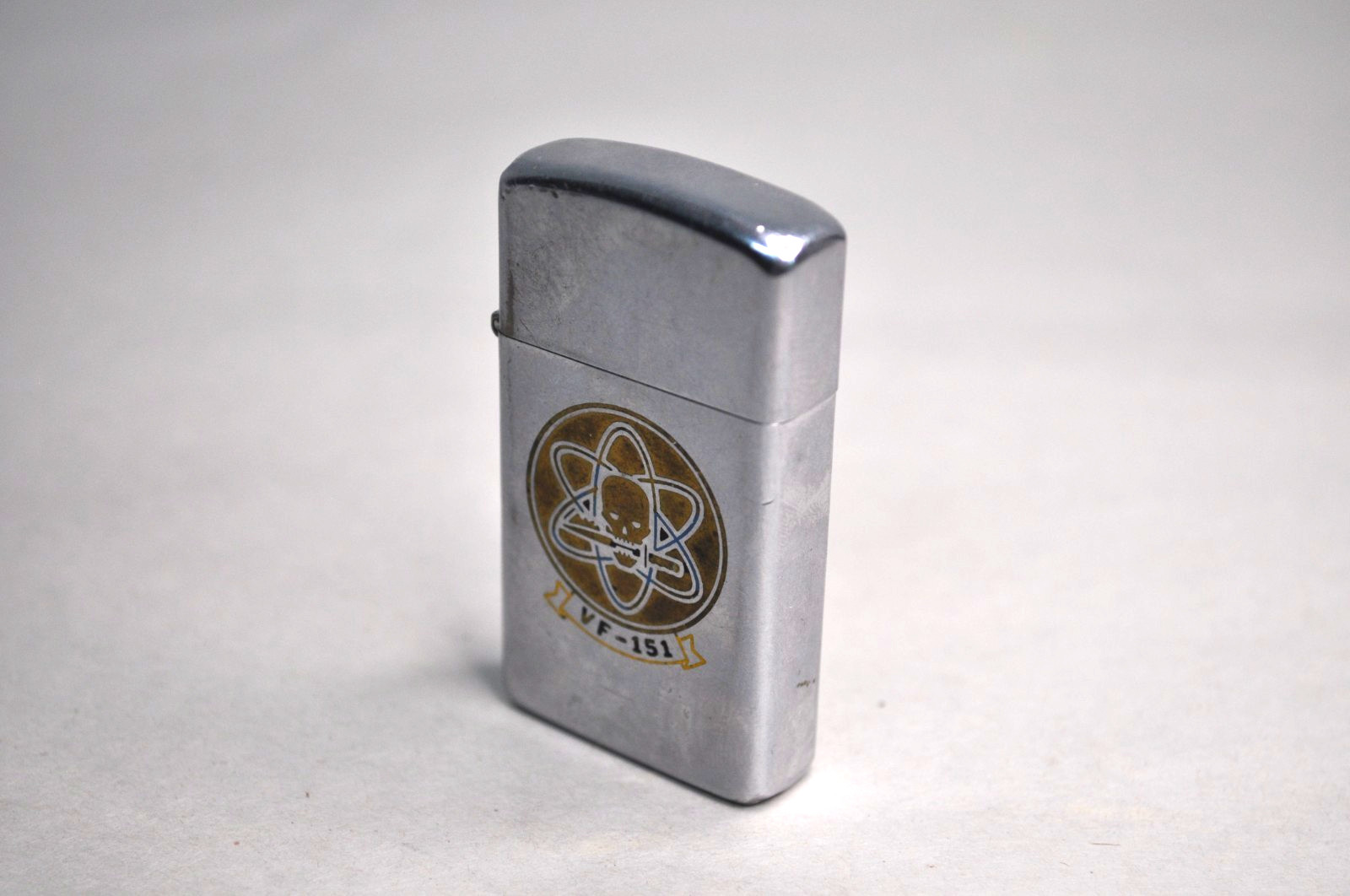 RARE 1978 VF-151 Zippo Vintage US Navy Fighter Vigilantes Squadron Lighter