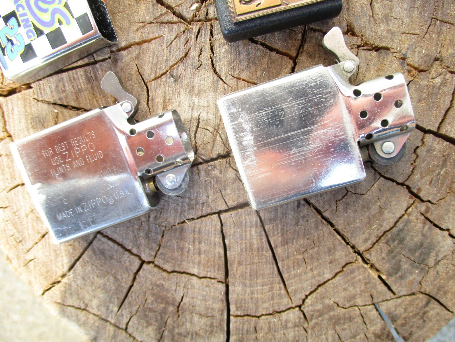 Vintage Camel Zippo Lighter Lot 2 Smokin Joes Racing (Unfired) & „6 Pack“