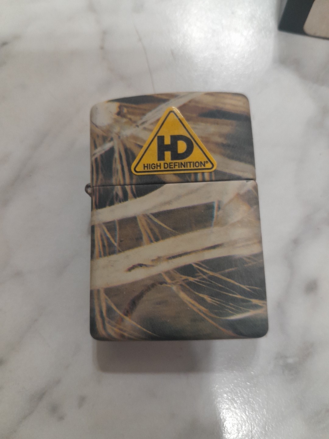 Realtree Zippo Lighter Max 4 In plastic Lighter Case Needs Oil Does Flick Nice