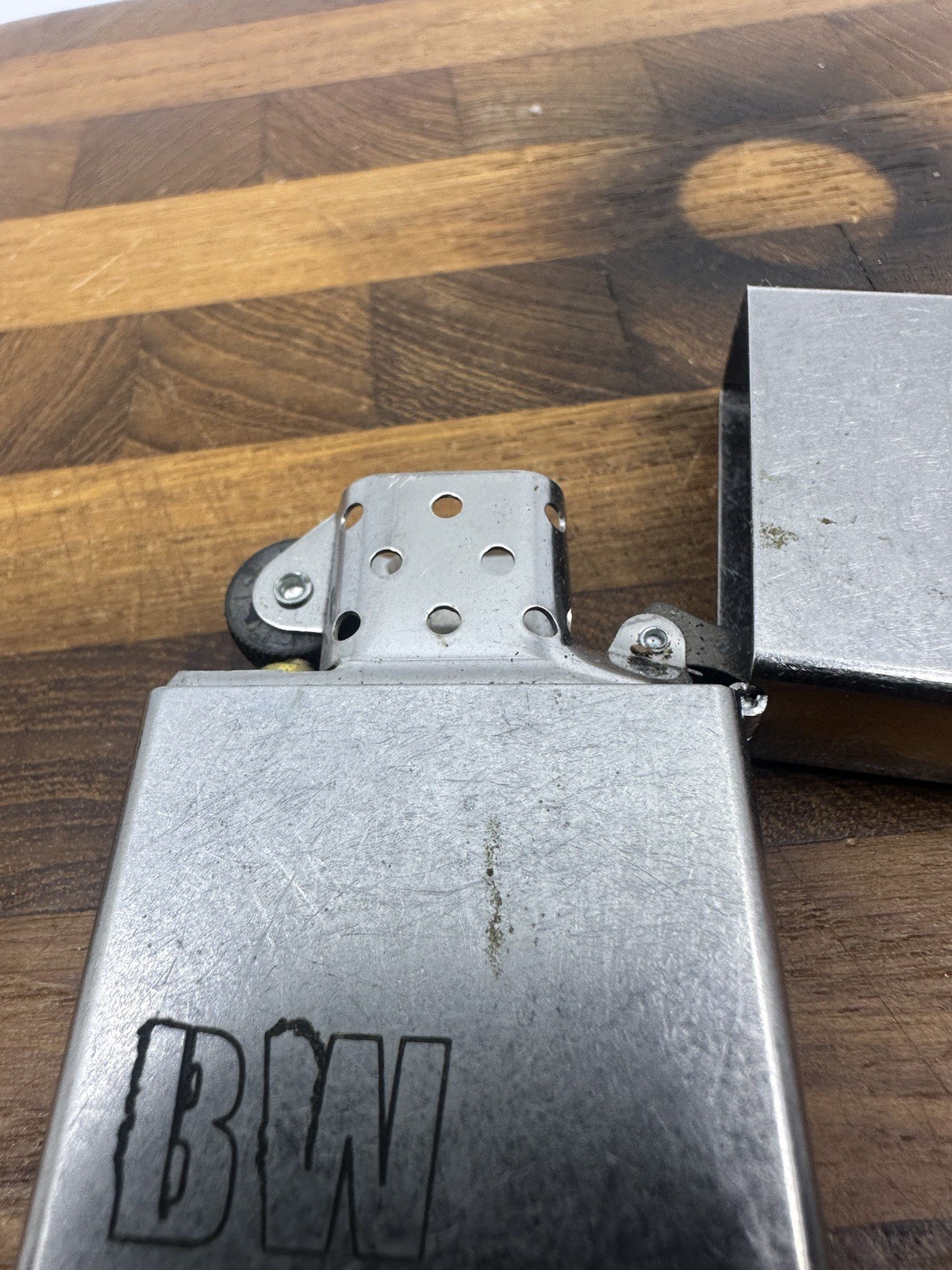 Rare Marlboro Blend 29 Zippo Lighter Used Condition With Belt Holster HTF