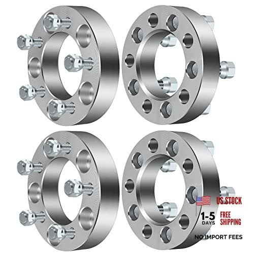 4Pcs 1.25″ Wheel Adapters 5×4.75 to 5×4.5 Studs 12×1.5 87.1mm 5Lug Wheel
