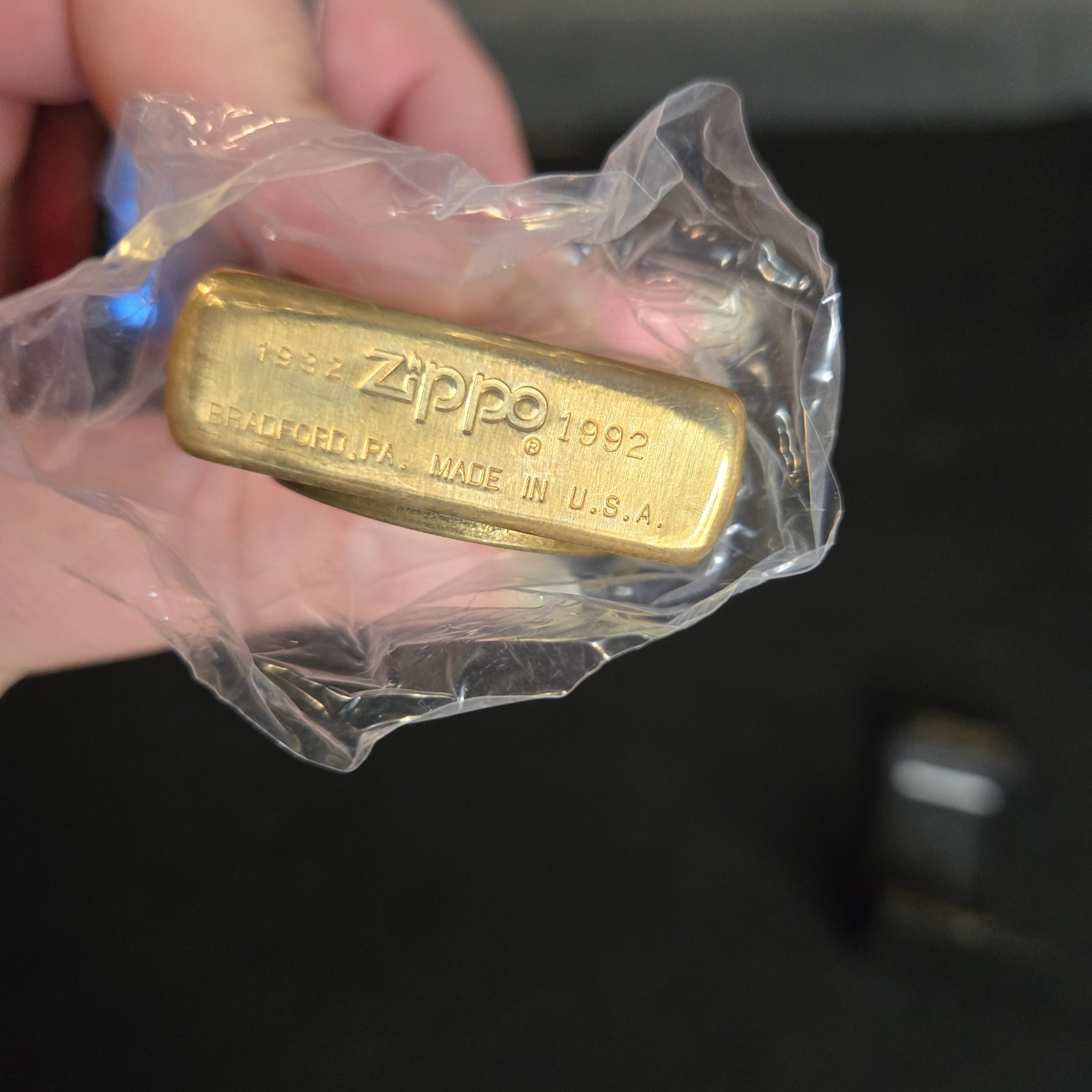 VINTAGE 1932-1992 CAMEL CIGARETTES MEDALLION SOLID BRASS ZIPPO LIGHTER NIB RARE