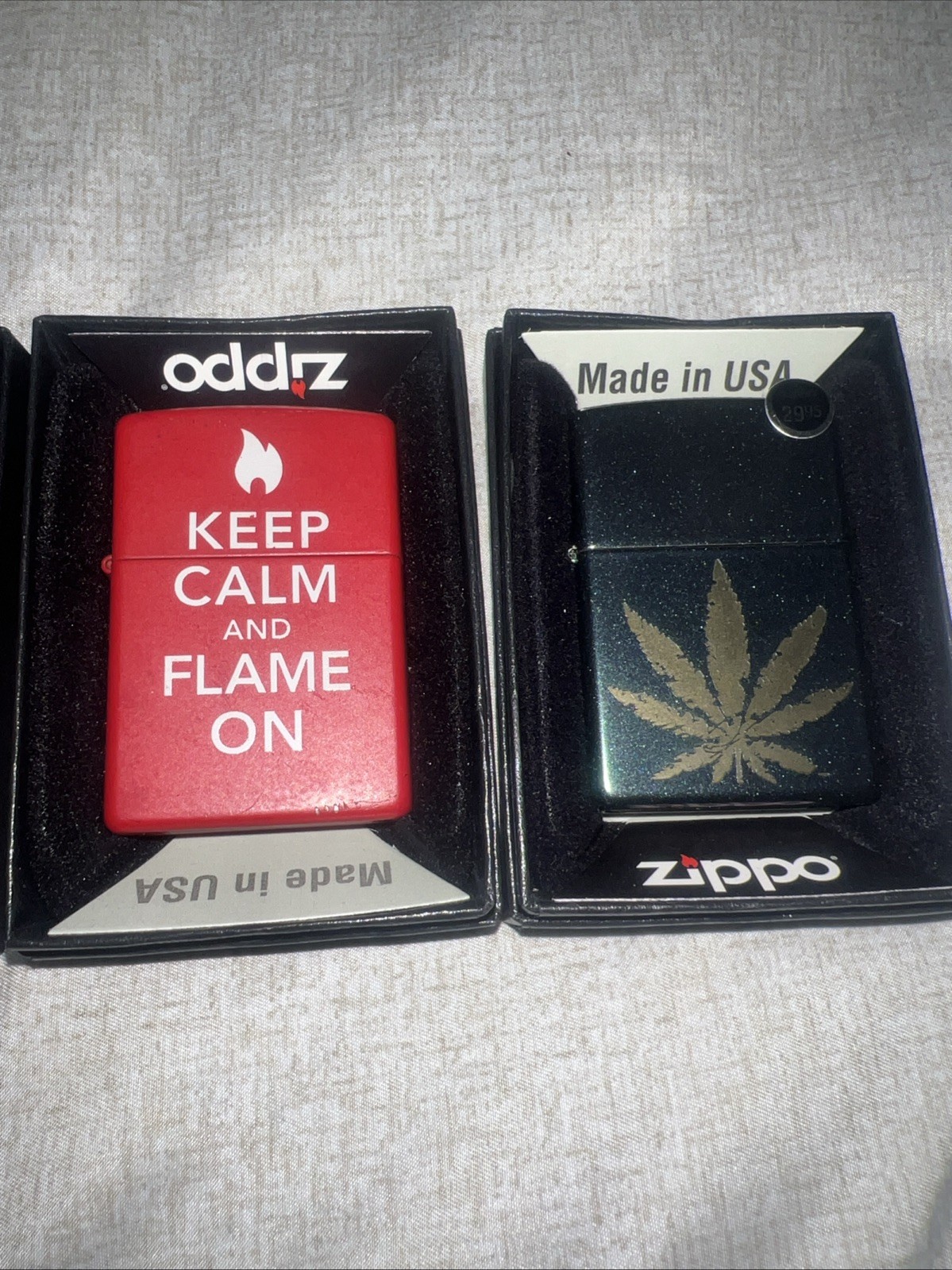 Zippo Lighters Lot Of 4 Brand New Sealed With Sticker