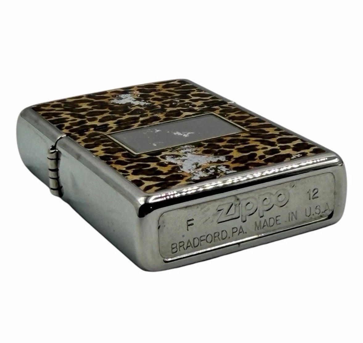 Lot of 3 Vintage Lighters Zippo 1990 Zippo 2012 & LDL Japan Brass Chrome