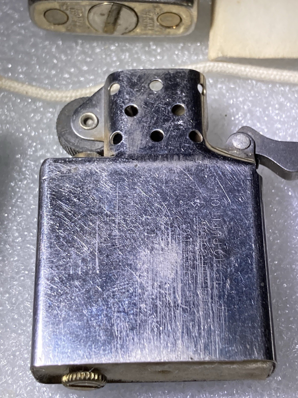 Scripto Vu-Lighter Zippo Misc. Lot 9 count