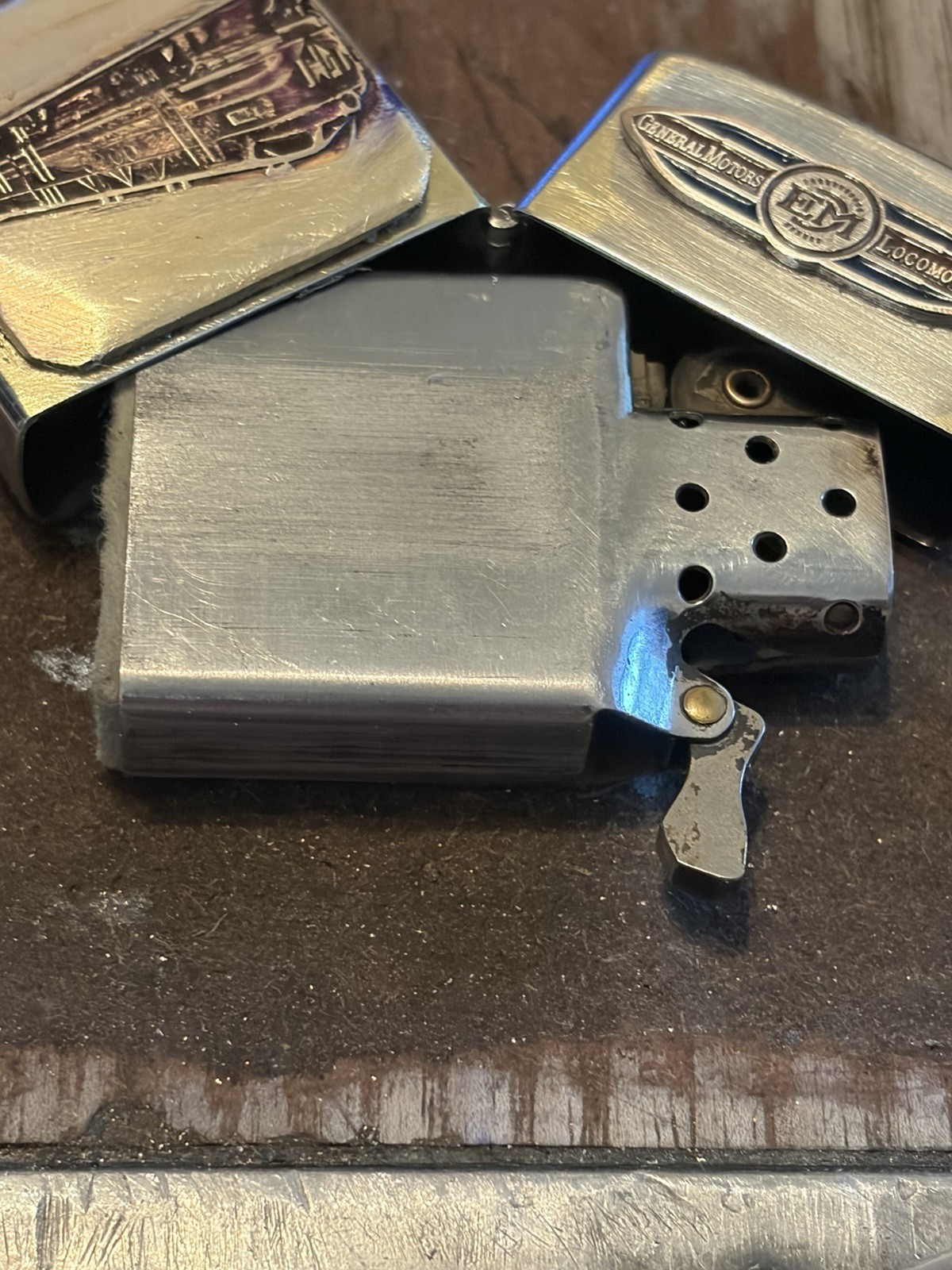 Zippo Lighter General Motors Locomotives