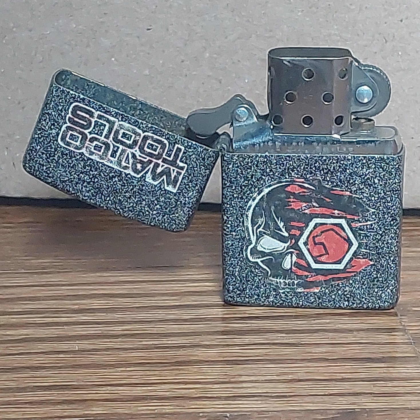 Zippo Matco Tools Skull Graphic Collectible Lighter Made in USA Bradford PA