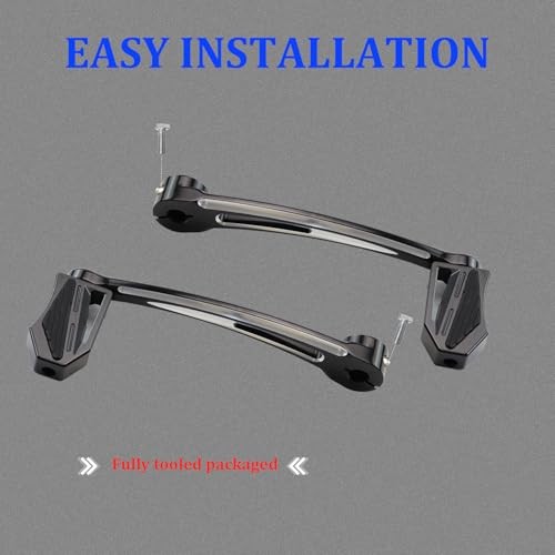Motorcycle Heel Toe Shift Lever with Shifter Peg Kit Fit for Harley Chrome