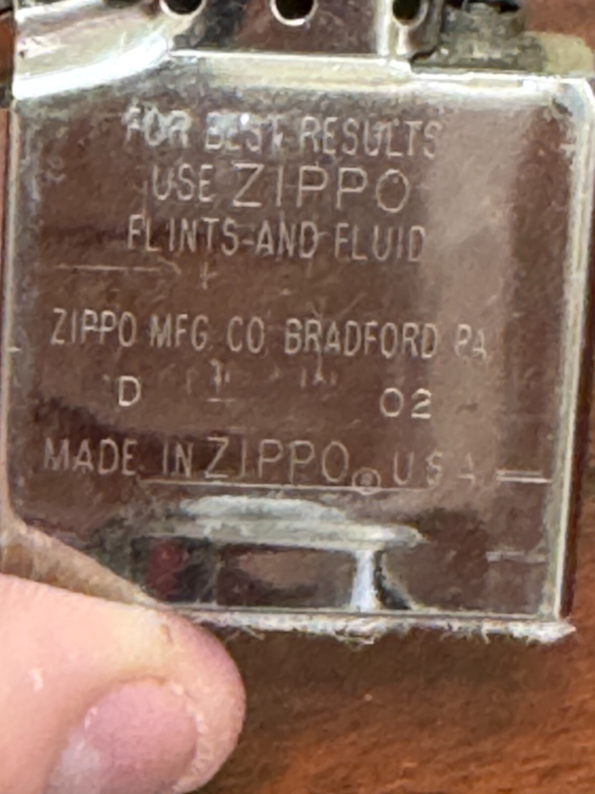 MERCEDS – BENZ ZIPPO LIGHTER ENGRAVED „JSS“ – SMOKING – CIGARETTE CIGAR