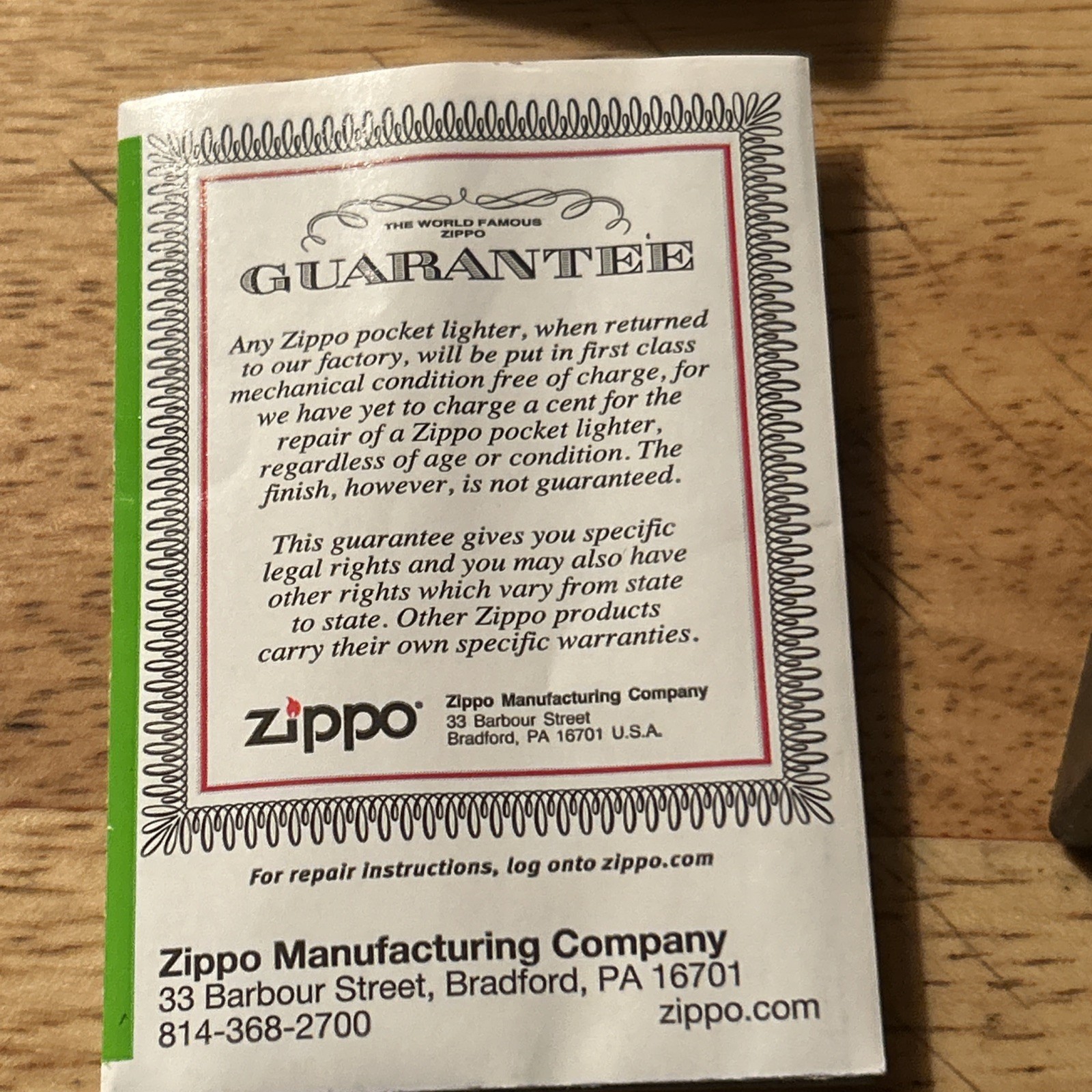 ZIPPO Copper Finnish made in June 2015 With Box Sealed Unused