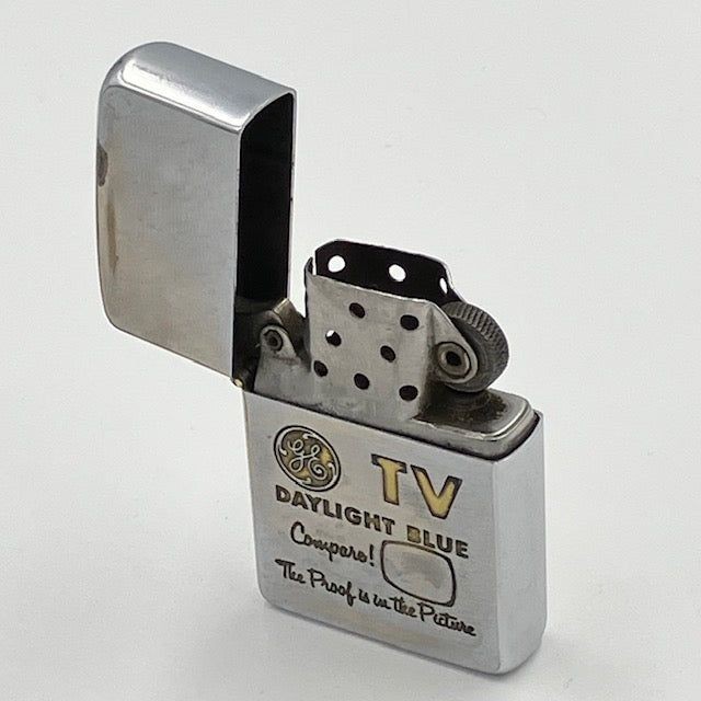 Zippo Goods ZIPPO Vintage 1961 GE General Electric TV Corporate Zippo PAT.251719