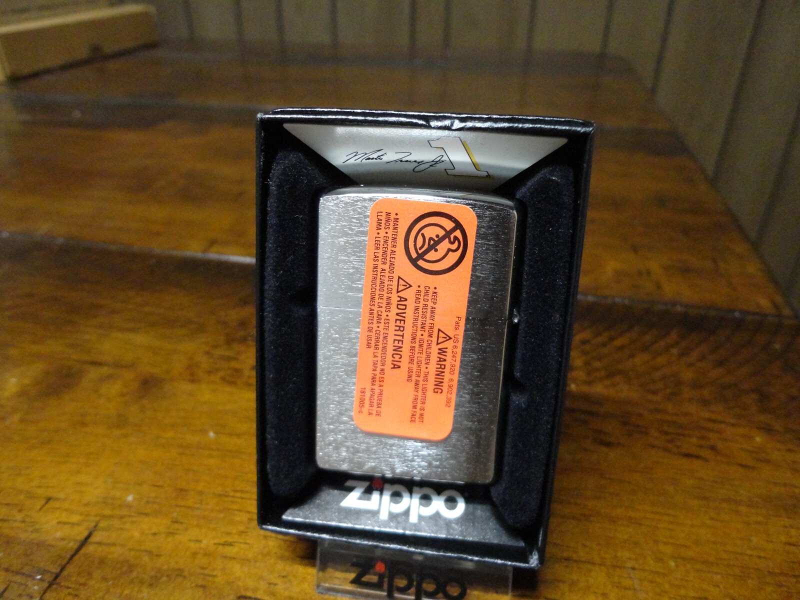 MARTIN TRUEX JR #1 NASCAR ZIPPO LIGHTER MINT IN BOX 2009