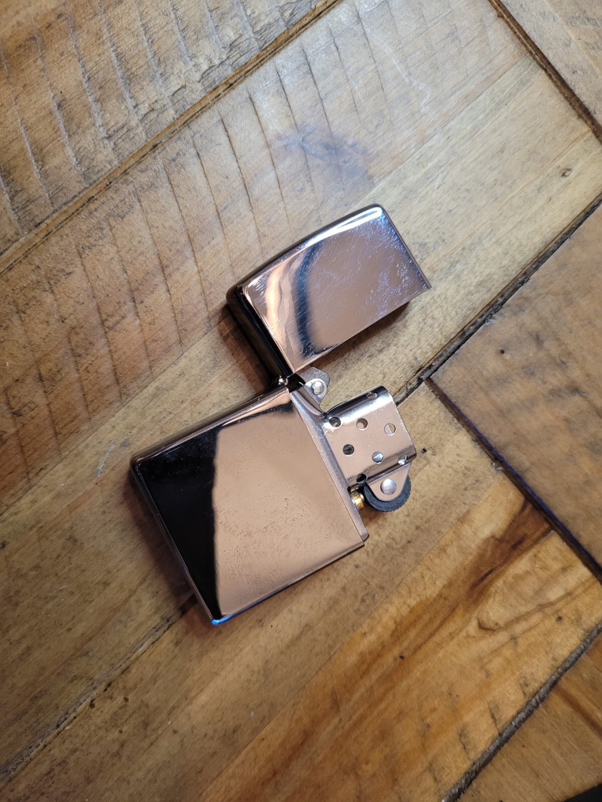 Zippo High Polish Chrome WindProof Lighter Model 250 Lifetime Guarantee NEW
