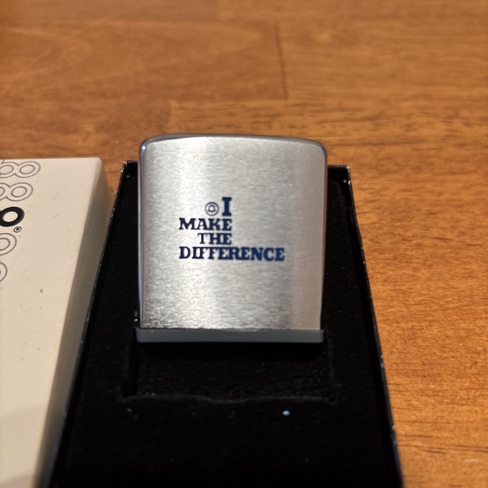 New Zippo No. 6260 rule tape measure NJ Bell I Make The Difference Original Box
