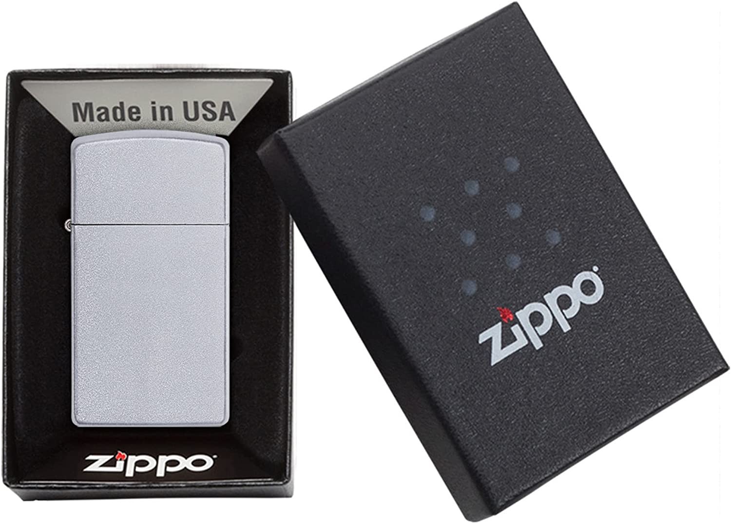 Zippo Slim® Satin Chrome 1605