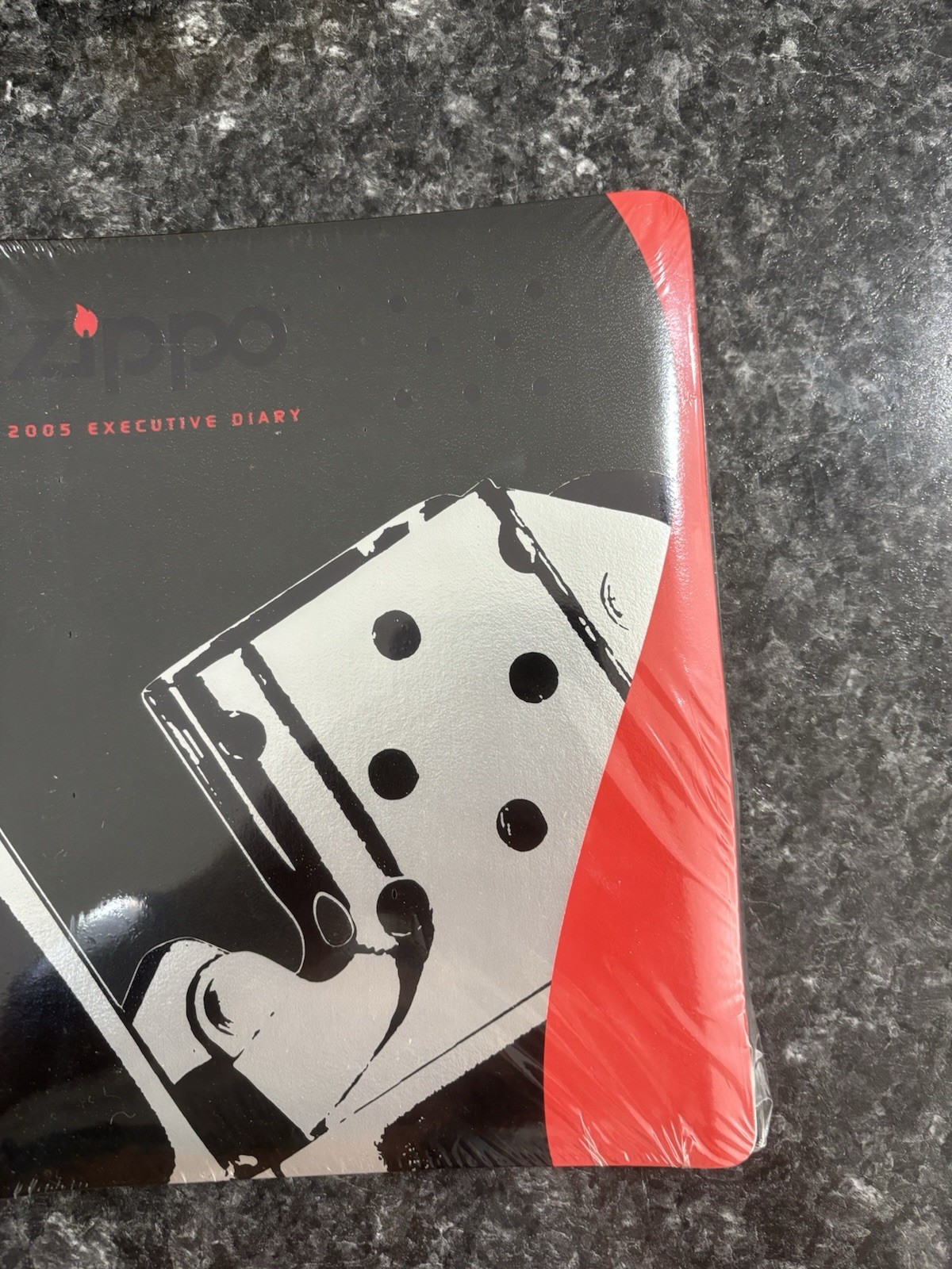 Vintage Zippo 2005 Executive Diary Sealed Free Fast Shipping