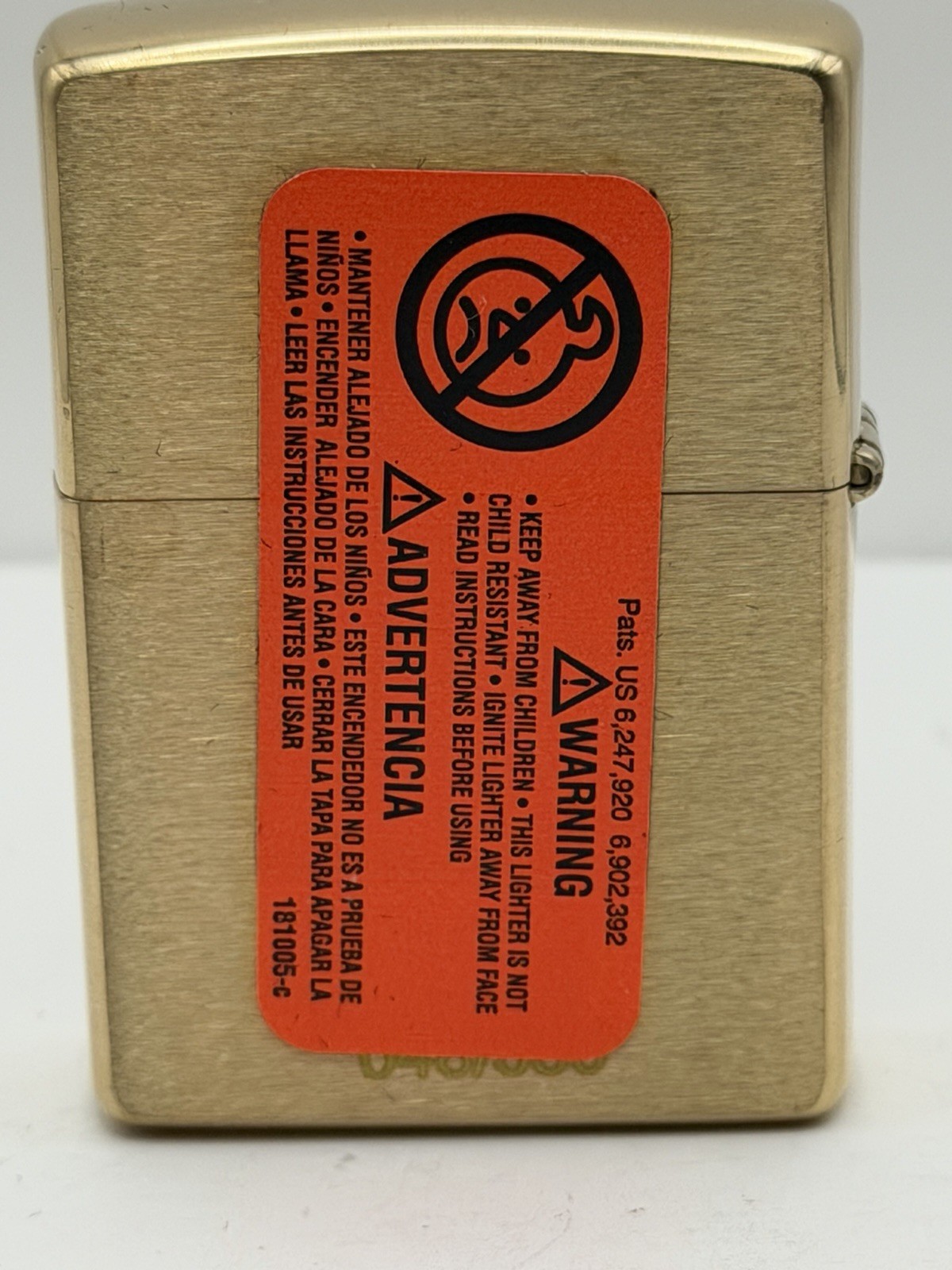 2024 Limited Evergreen Elm 50th Anniversary Brass Zippo Lighter New B42
