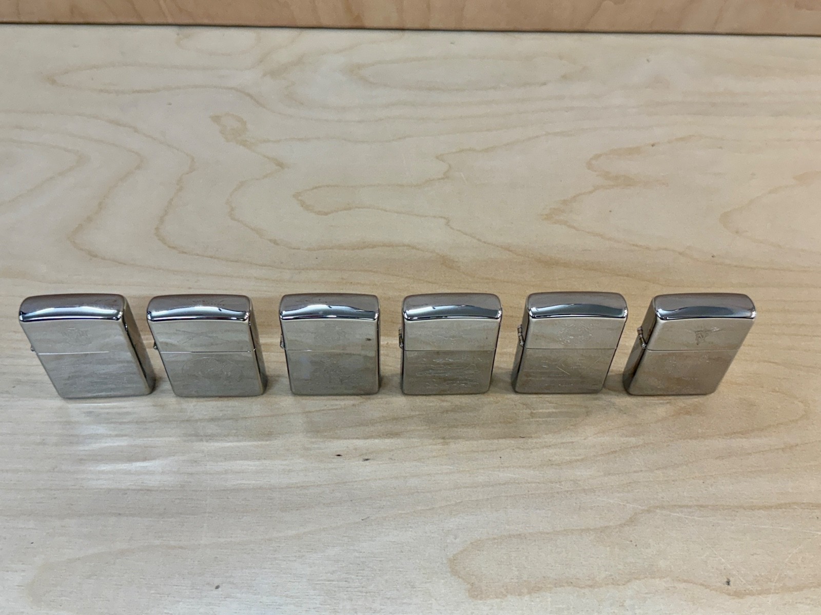 Rare Zippo The WW II Commemorative Series – Full Set in Original Box w/ Cases