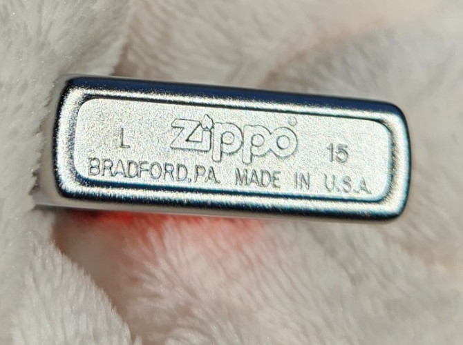 Zippo Lighter 2015 Trevco Surprise Attack Bomb Riding Pinup Cow Girl, New in Box