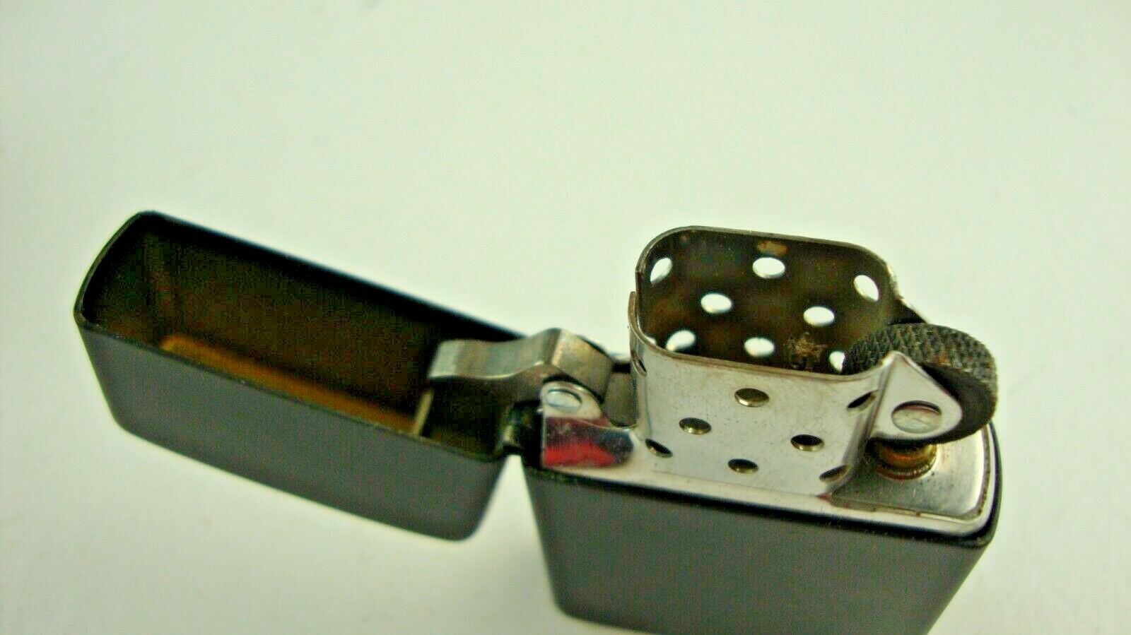 Zippo Lighter, Classic Black Matte, Model #218,in Box