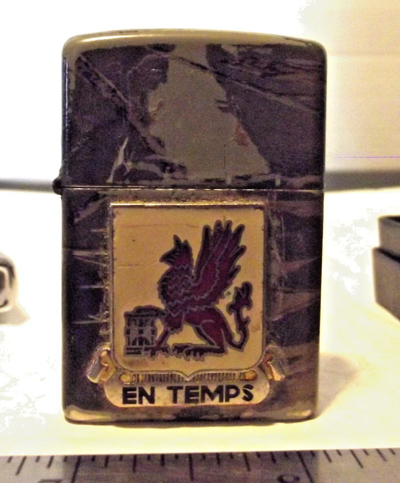 THREE Zippo Vintage US Army LIGHTERS 1 NEW IN BOX 2 USED
