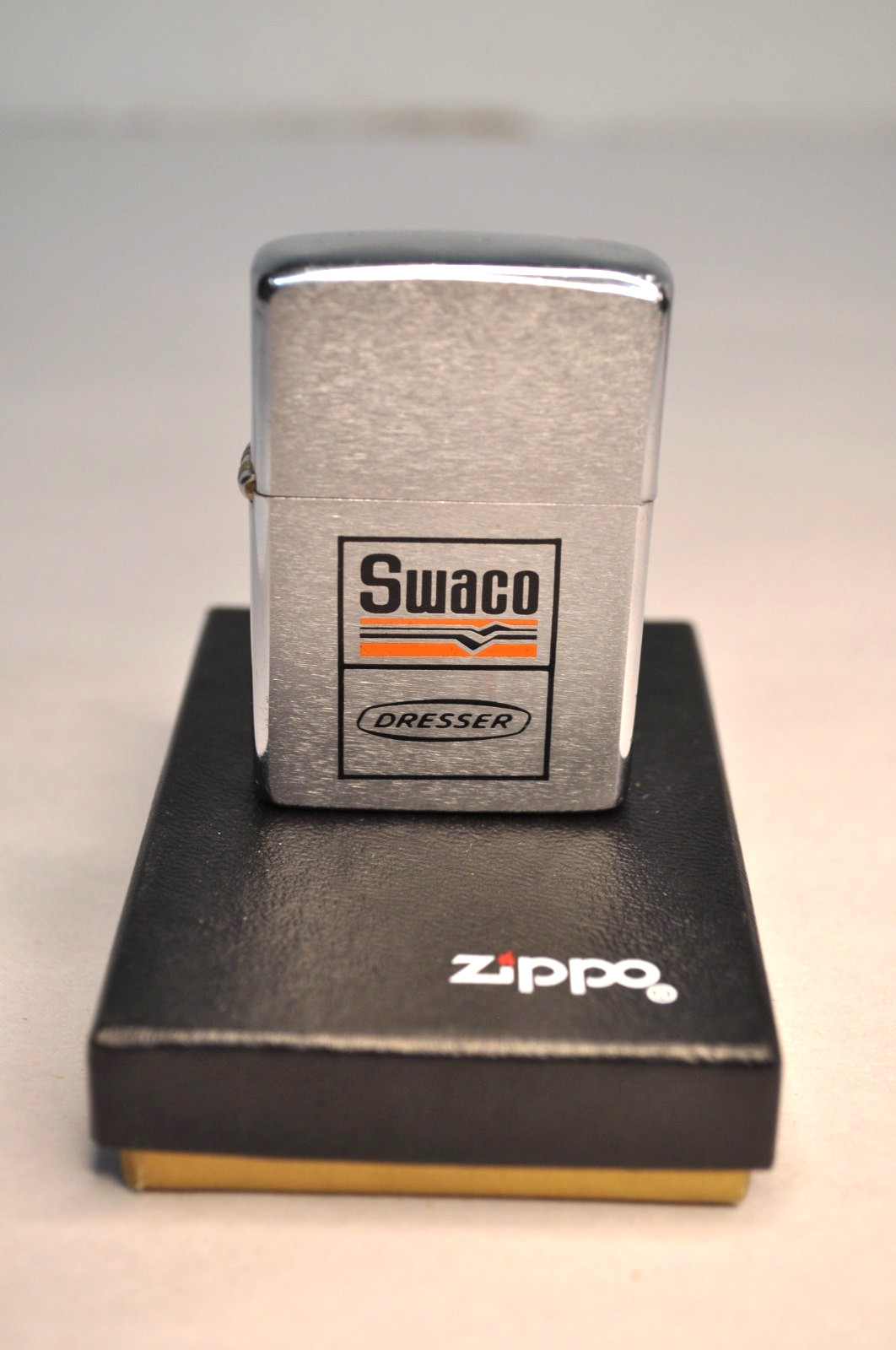 RARE 1981 Zippo Lighter Swaco Dresser Oil Gas Drilling