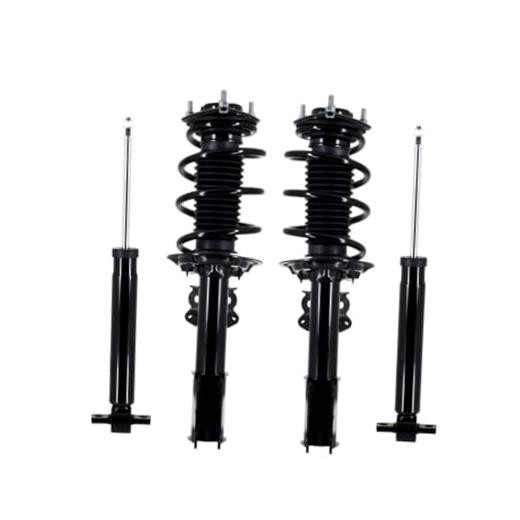 Set of 4 Front Quick Complete Strut-Coil Spring-Rear Shock Replacement For