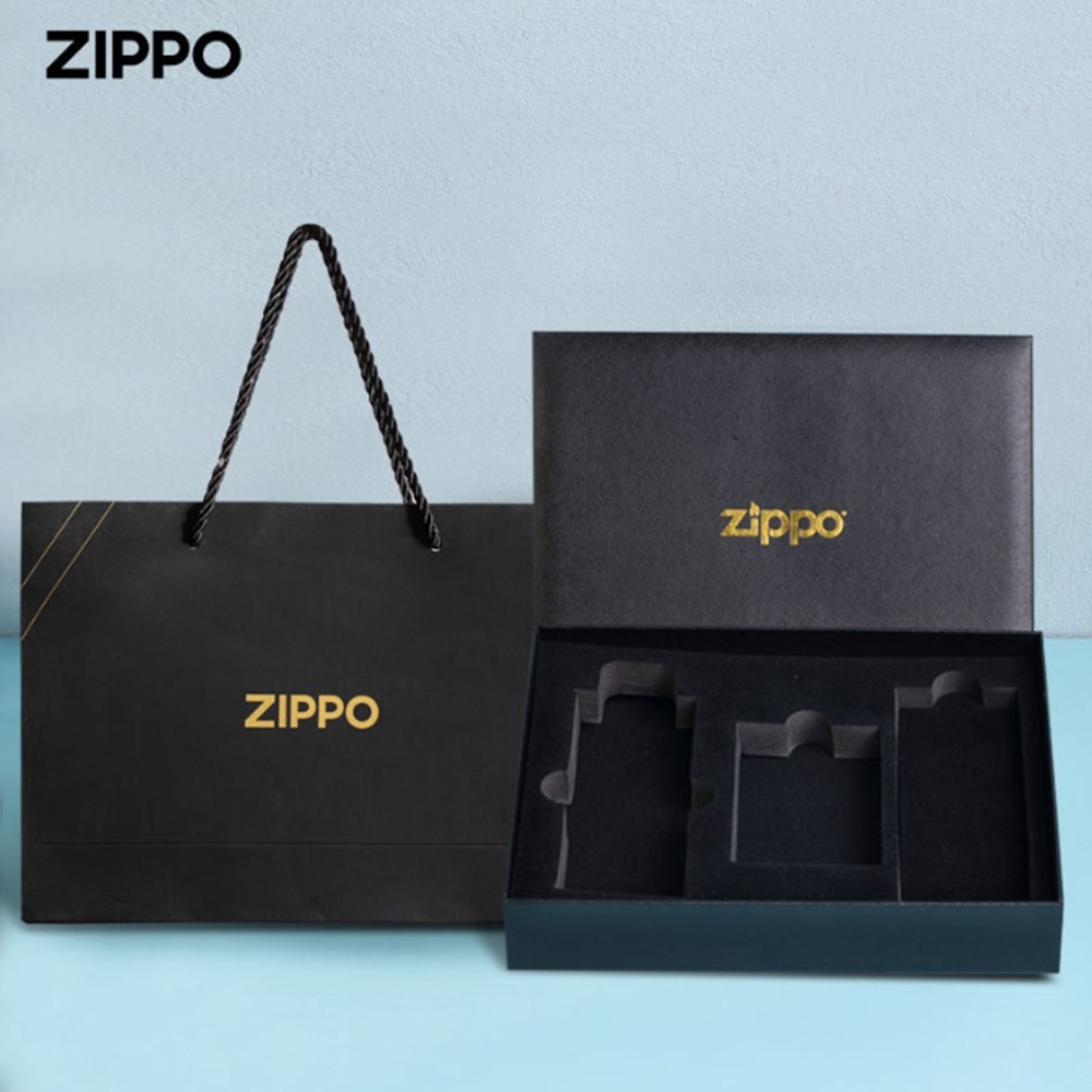 Zippo lighter 207 Street Chrome/ Mens Dad Present Gift Full Set Free Initial New