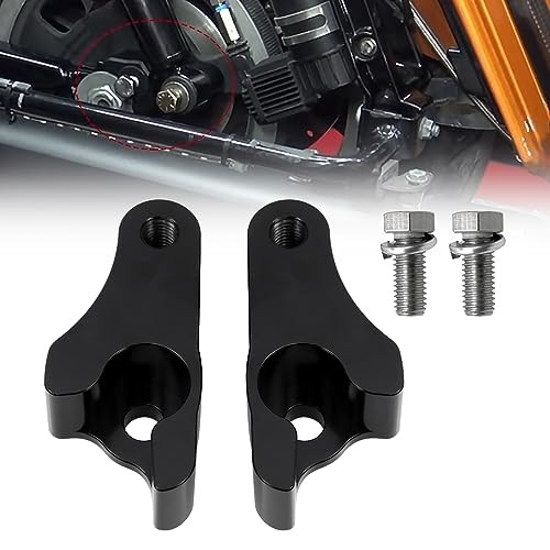 2 Inch Lowering Blocks Kit Rear Slam Lowering Blocks Compatible with Harley