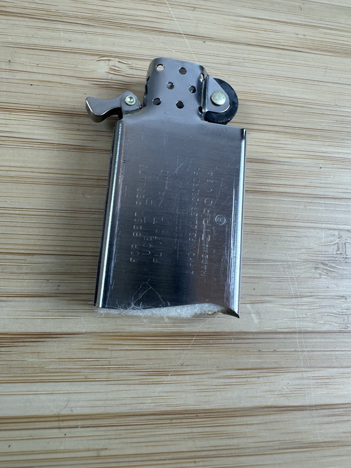 1959 ZIPPO -GMC TRUCKS – SLIM LIGHTER GENERAL MOTORS CORPORATION UNFIRED IN BOX
