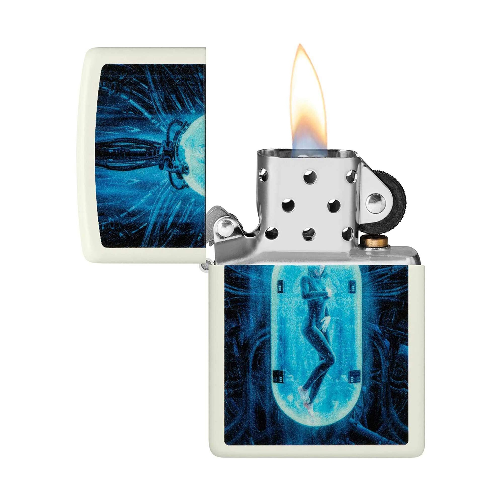 Zippo Pocket Lighter Tube Woman Design Refillable Genuine Windproof Metal 48520