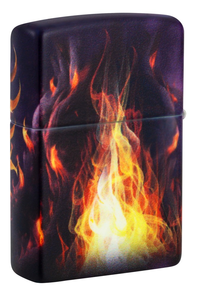 Zippo Glowing Dragon Design Glow in the Dark Windproof Pocket Lighter, 46251