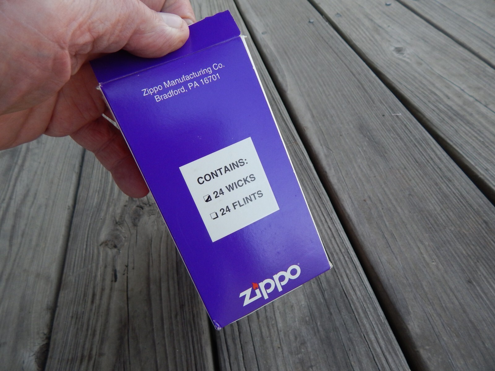 CounterTop Store Display of 24 ZIPPO Lighter WICKS NOS
