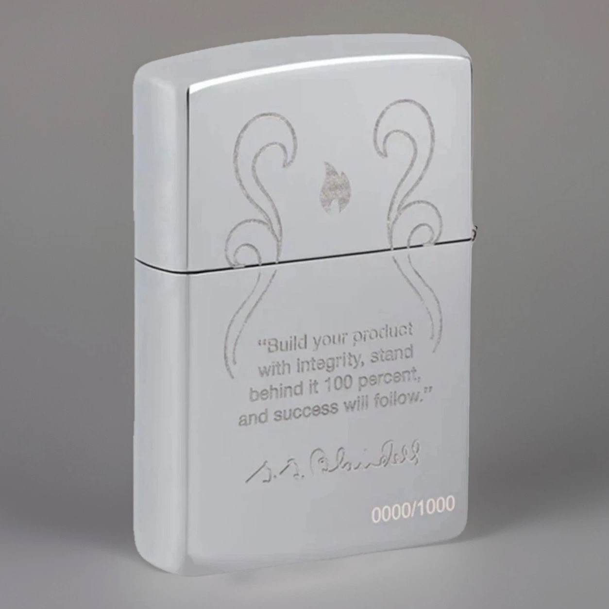 Genuine Zippo Armor Limited Edition Lighter, Pipe Insert, New In Clamshell Case
