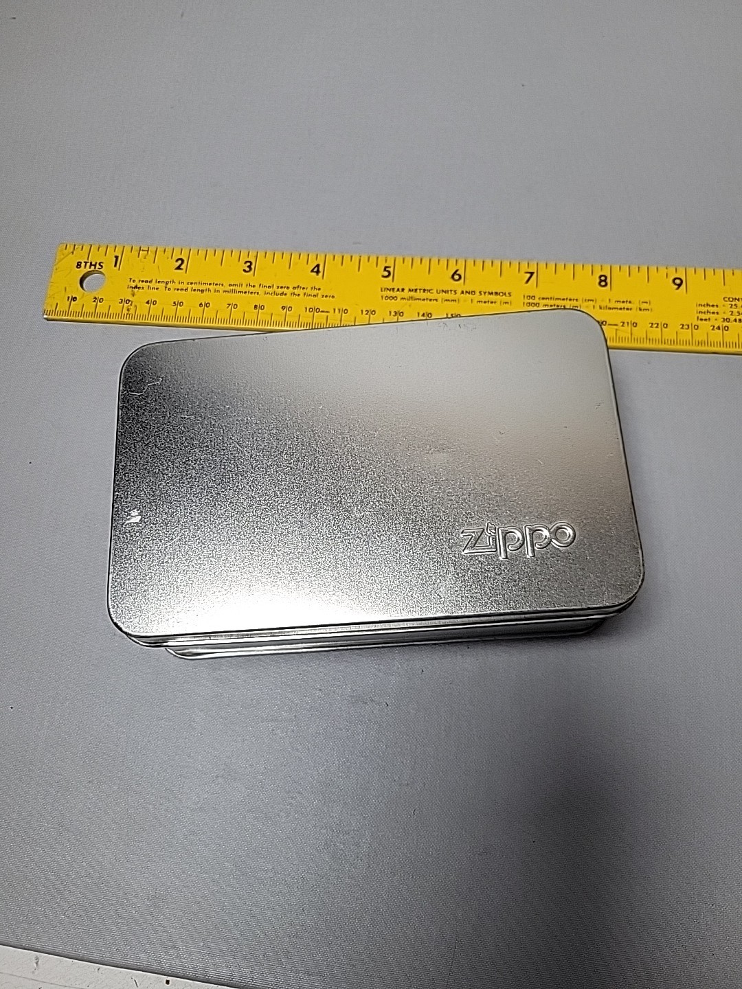 Zippo Lighter Harley-Davidson HD160 W/ Money Clip Gift Set Original Tin & Box