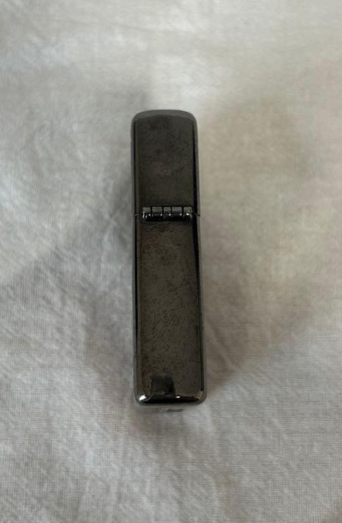 Vivienne Westwood Zippo Oil Lighter Orb Logo Star Black No Box Spark Tested