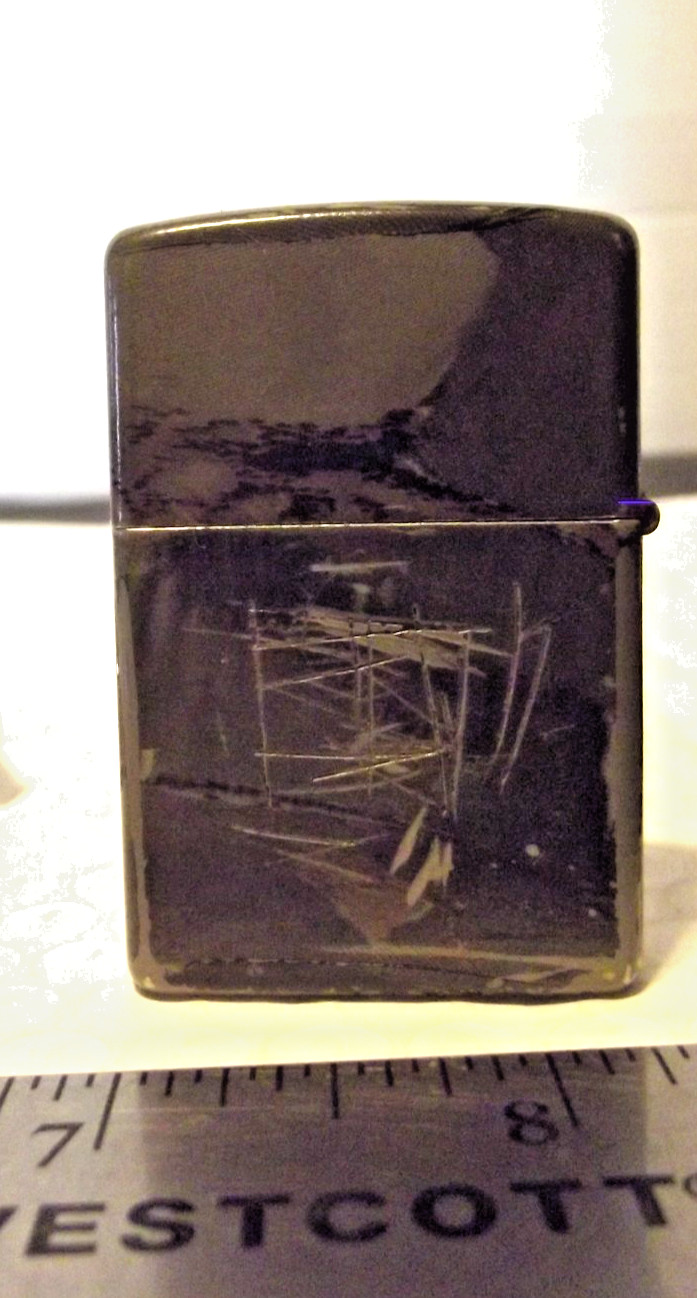 THREE Zippo Vintage US Army LIGHTERS 1 NEW IN BOX 2 USED
