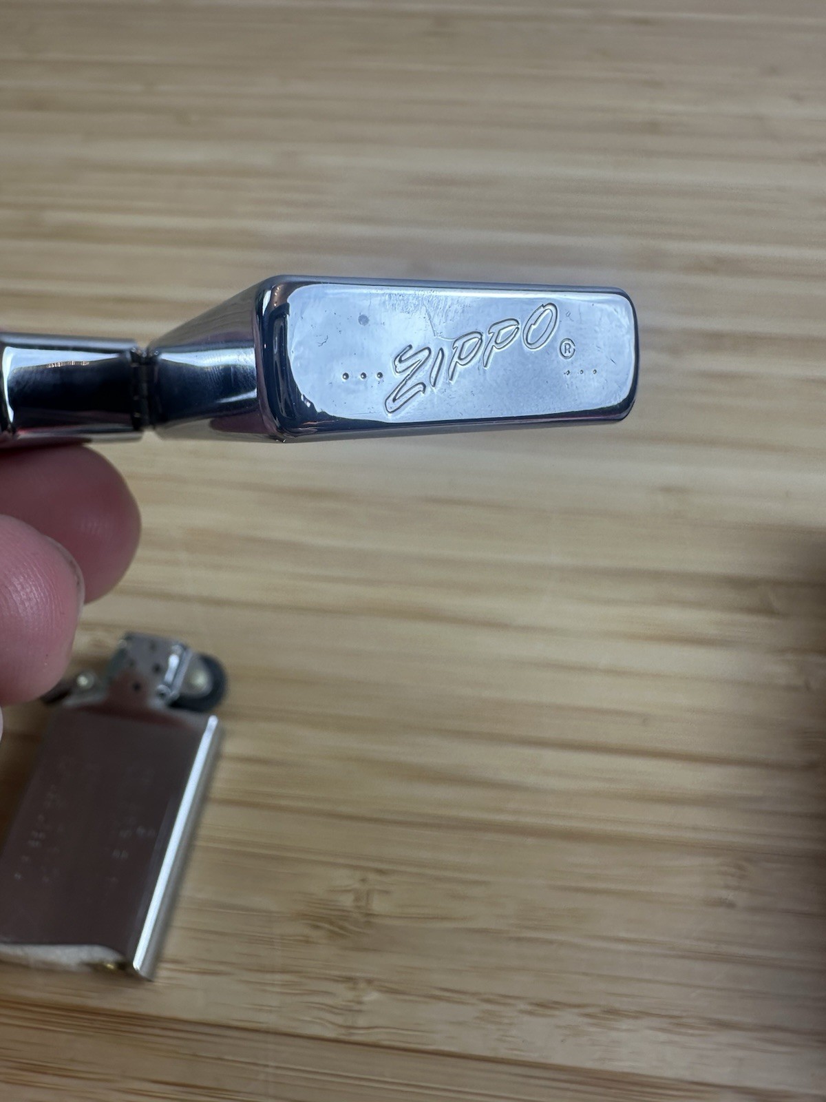 1959 ZIPPO -GMC TRUCKS – SLIM LIGHTER GENERAL MOTORS CORPORATION UNFIRED IN BOX
