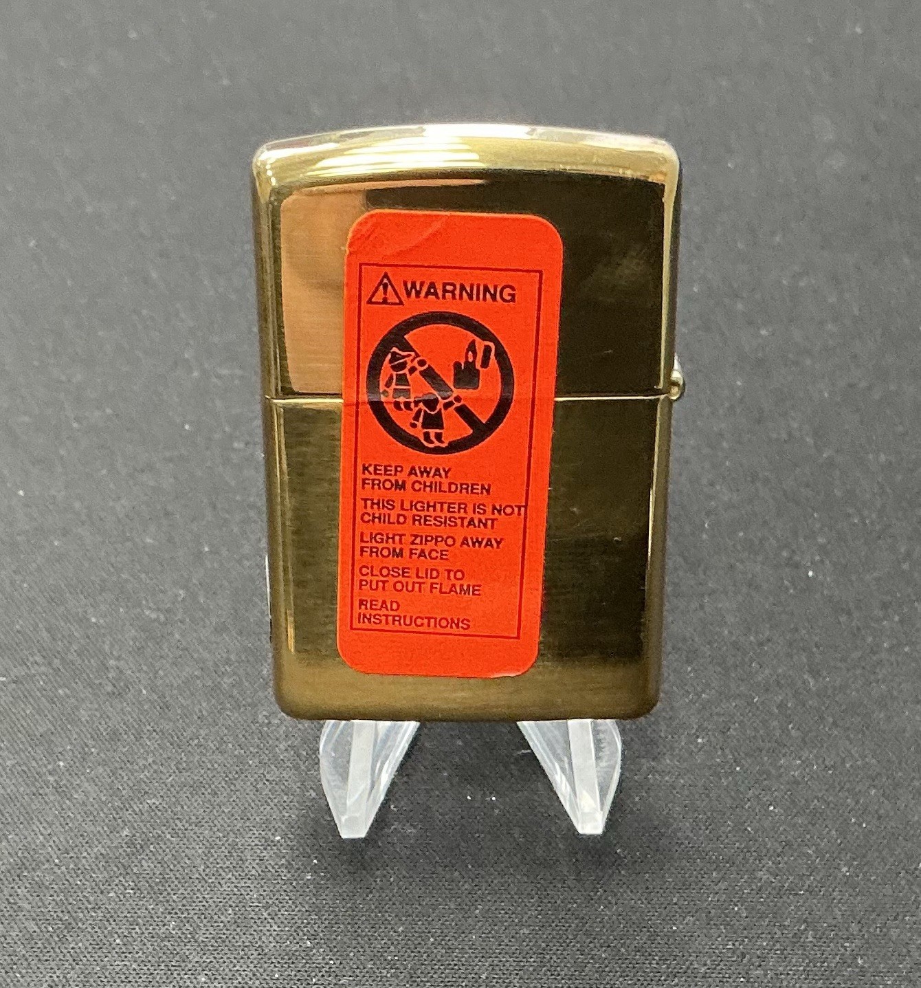 1997 ZIPPO BRASS BARRETT SMYTHE SURPRISE EMBLEM SLOT MACHINE Jackpot ~ Sealed