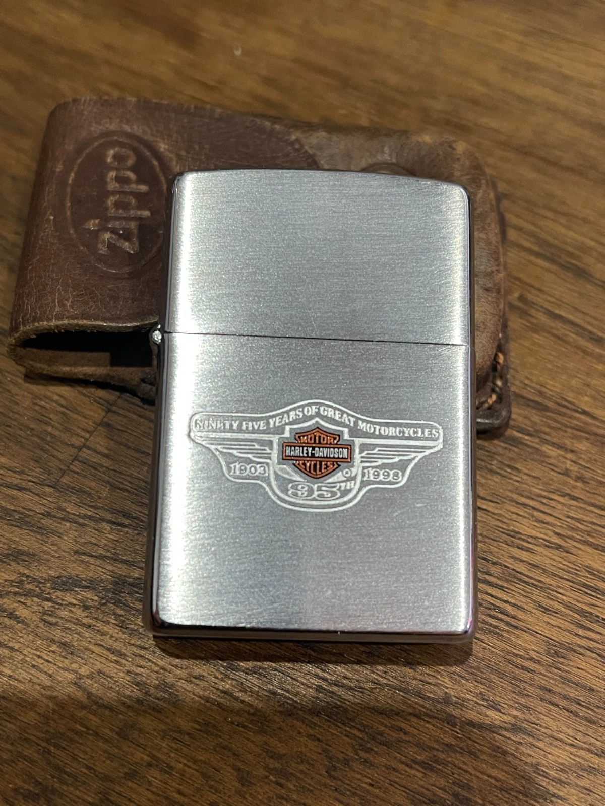 Zippo 1998 Snap on and Harley Davidson – Double Sided Light / Torch