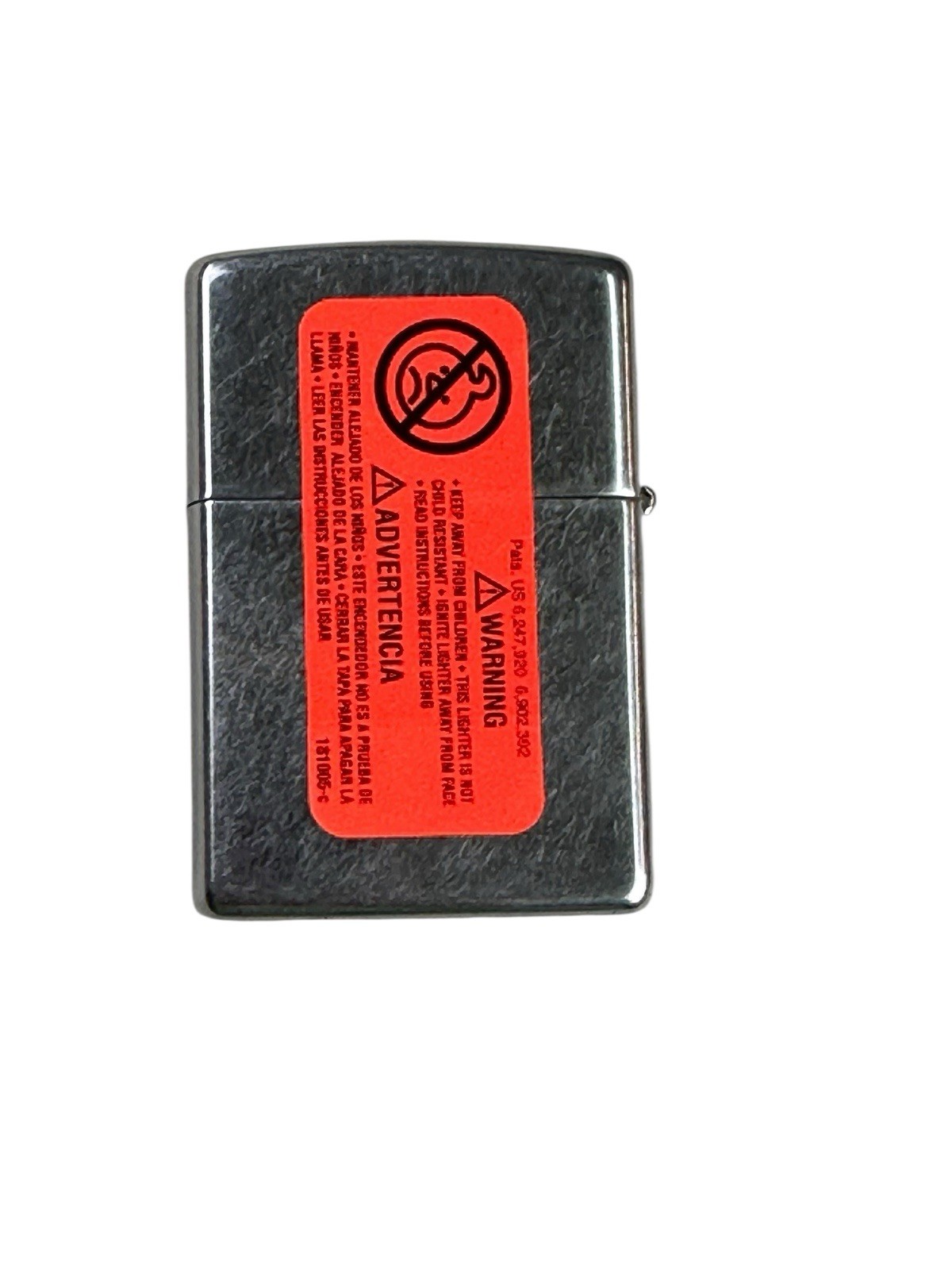 Zippo A-07,Classic Street Chrome Finish Lighter, Full Size Bradford P.A